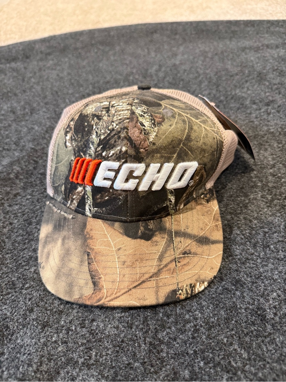 ECHO Power Equipment Hat NWT Mossy Oak / Tan